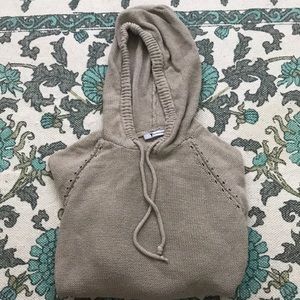 Alexander Wang crochet hoodie